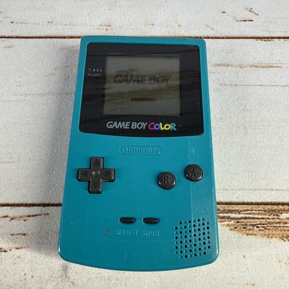 Nintendo Game Boy Color Handheld Console – Teal CGB-001 OEM, Tested, Authentic - Picture 1 of 6